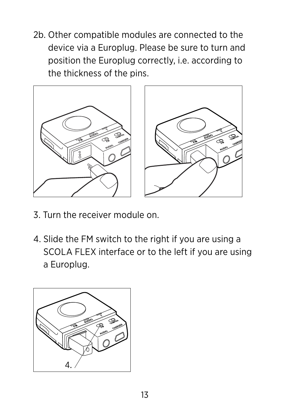 Widex FM+DEX User Manual | Page 13 / 44