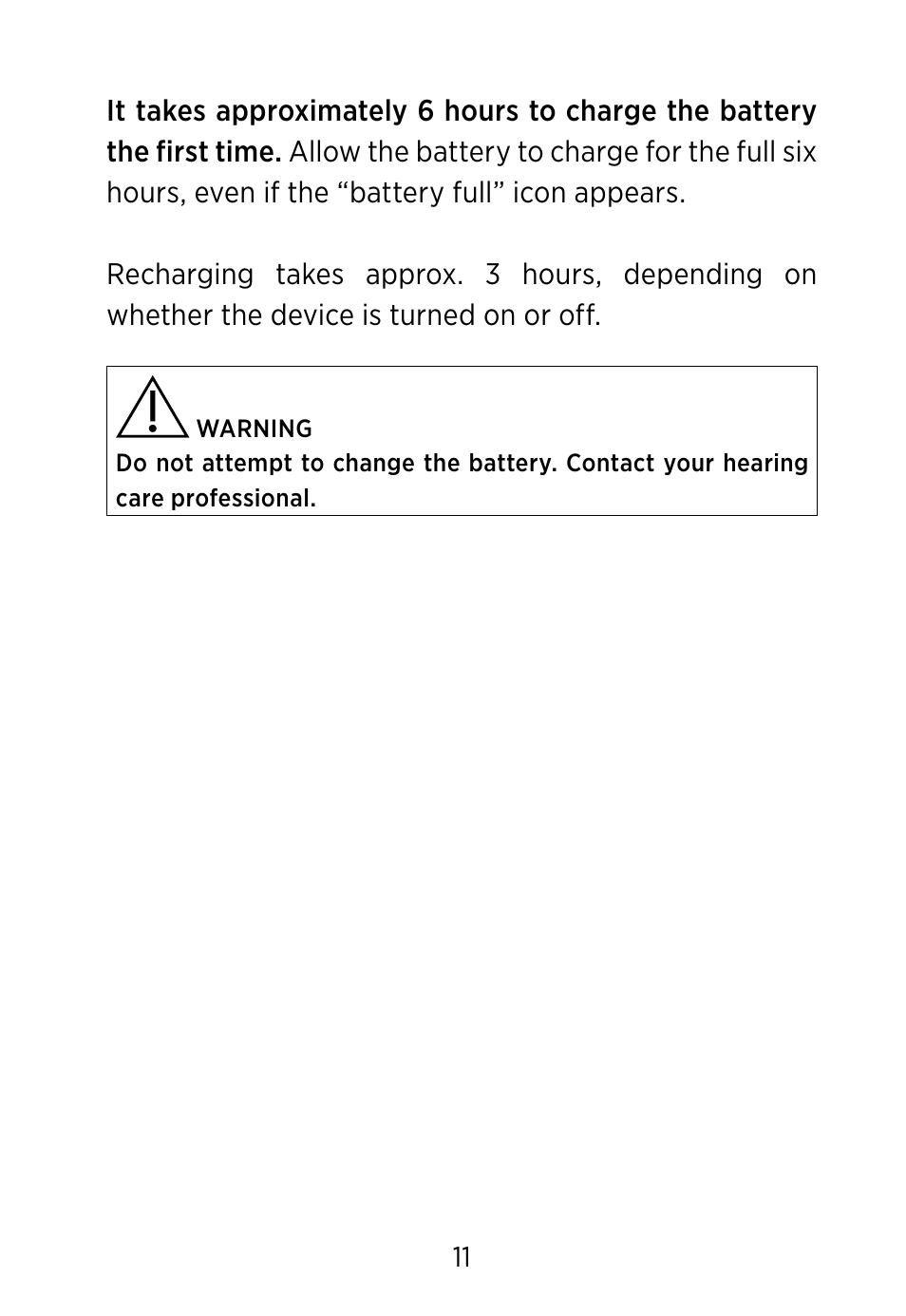 Widex M‑DEX User Manual | Page 11 / 64