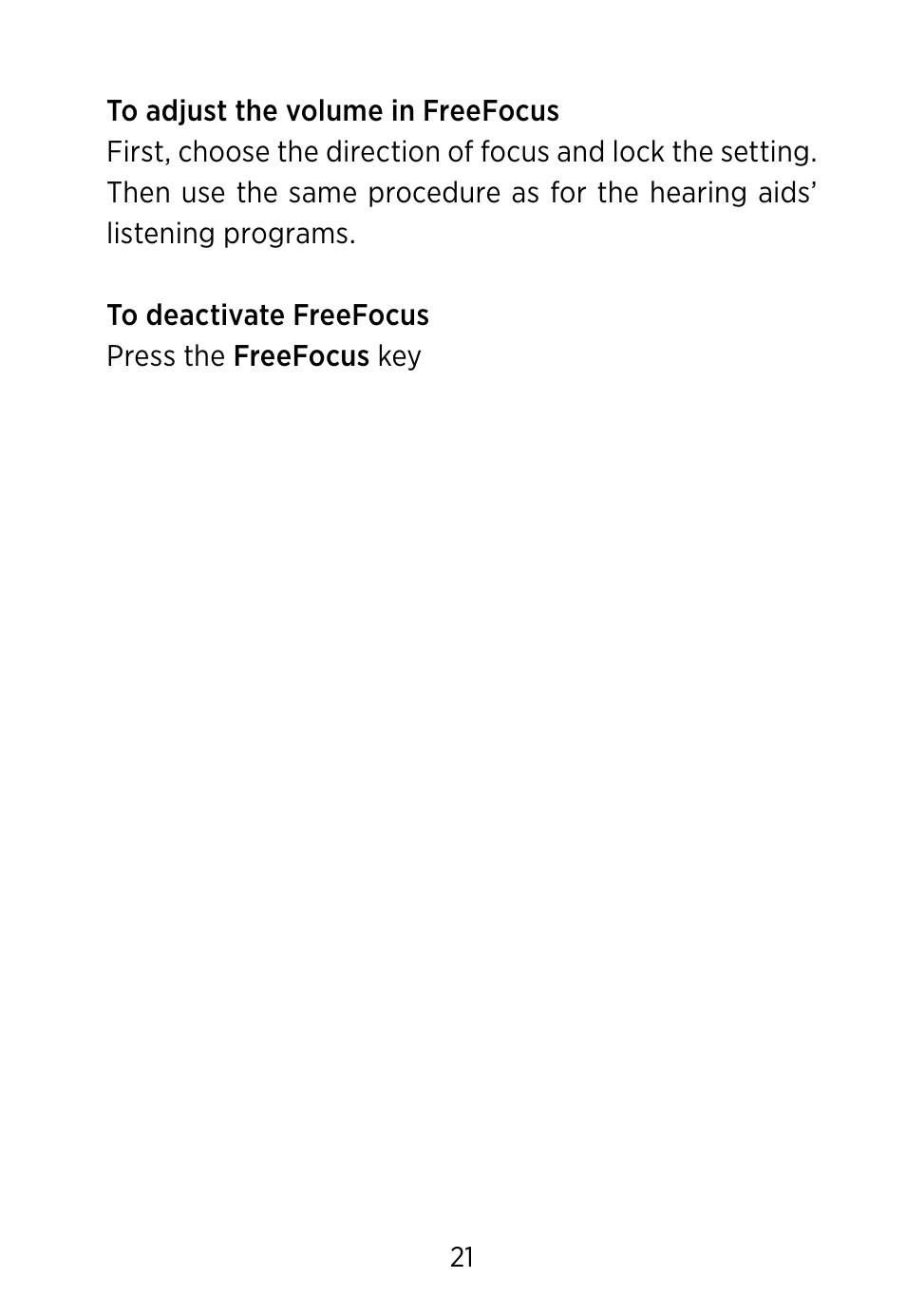 Widex M‑DEX User Manual | Page 21 / 64