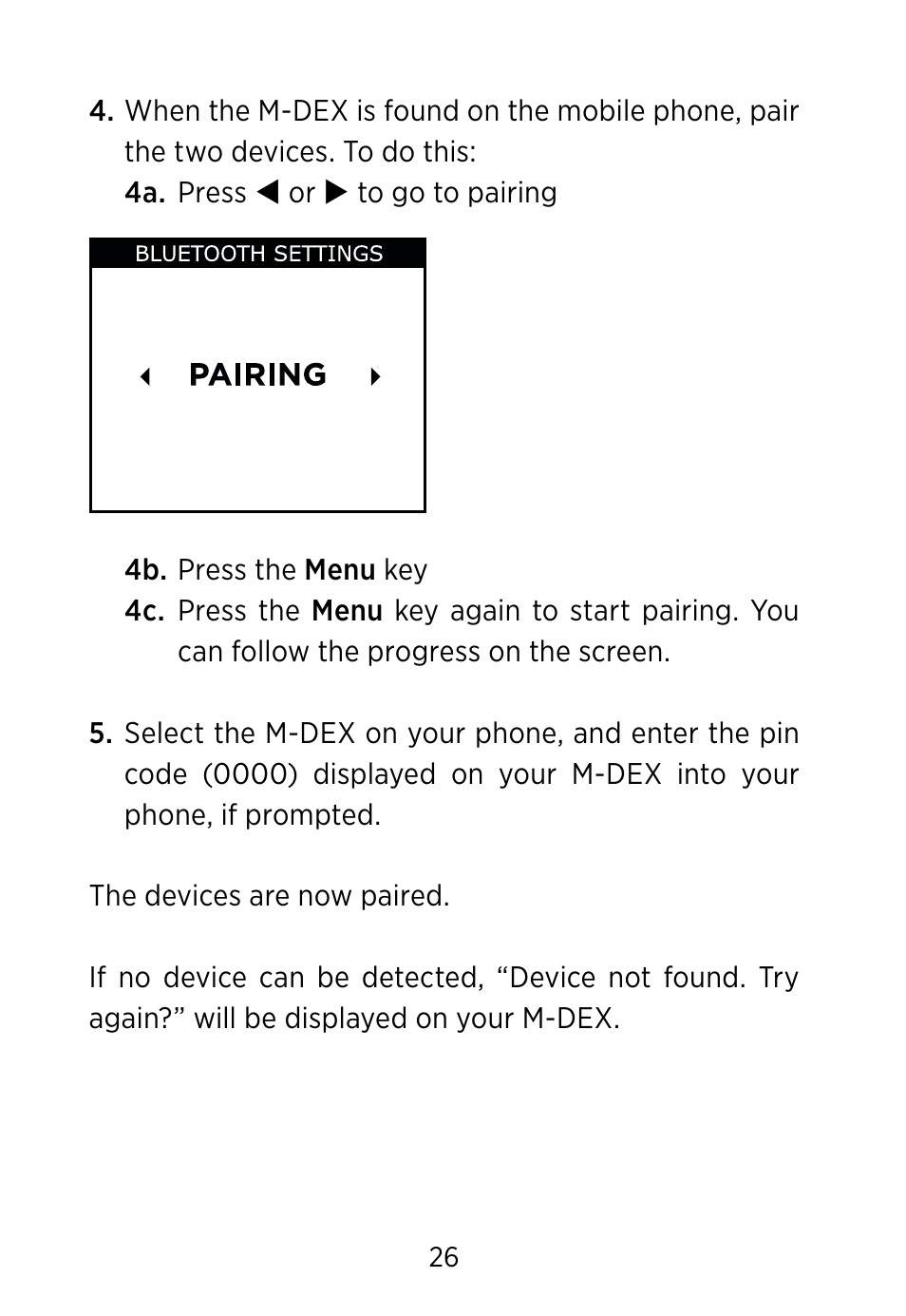 Widex M‑DEX User Manual | Page 26 / 64