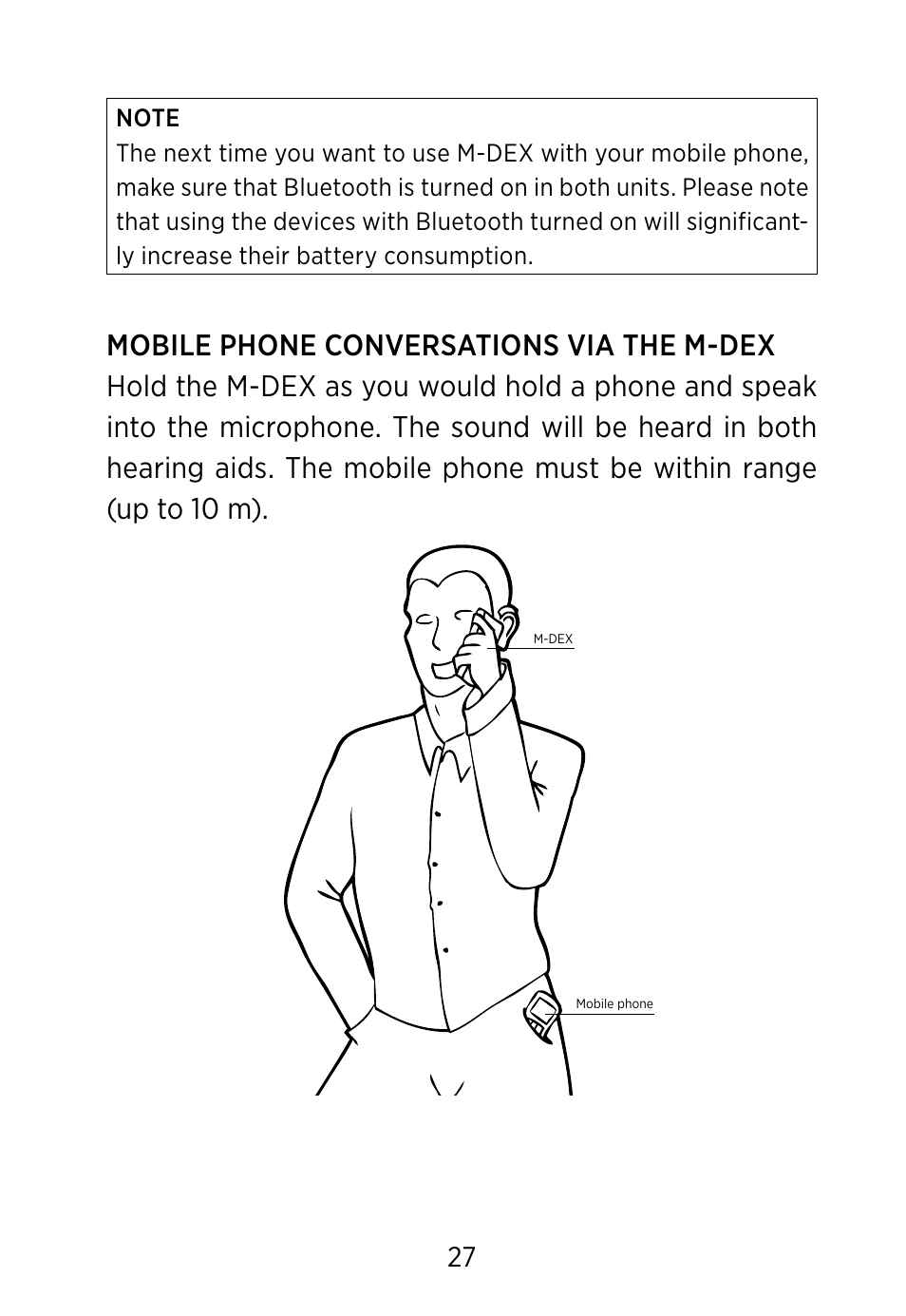 Widex M‑DEX User Manual | Page 27 / 64