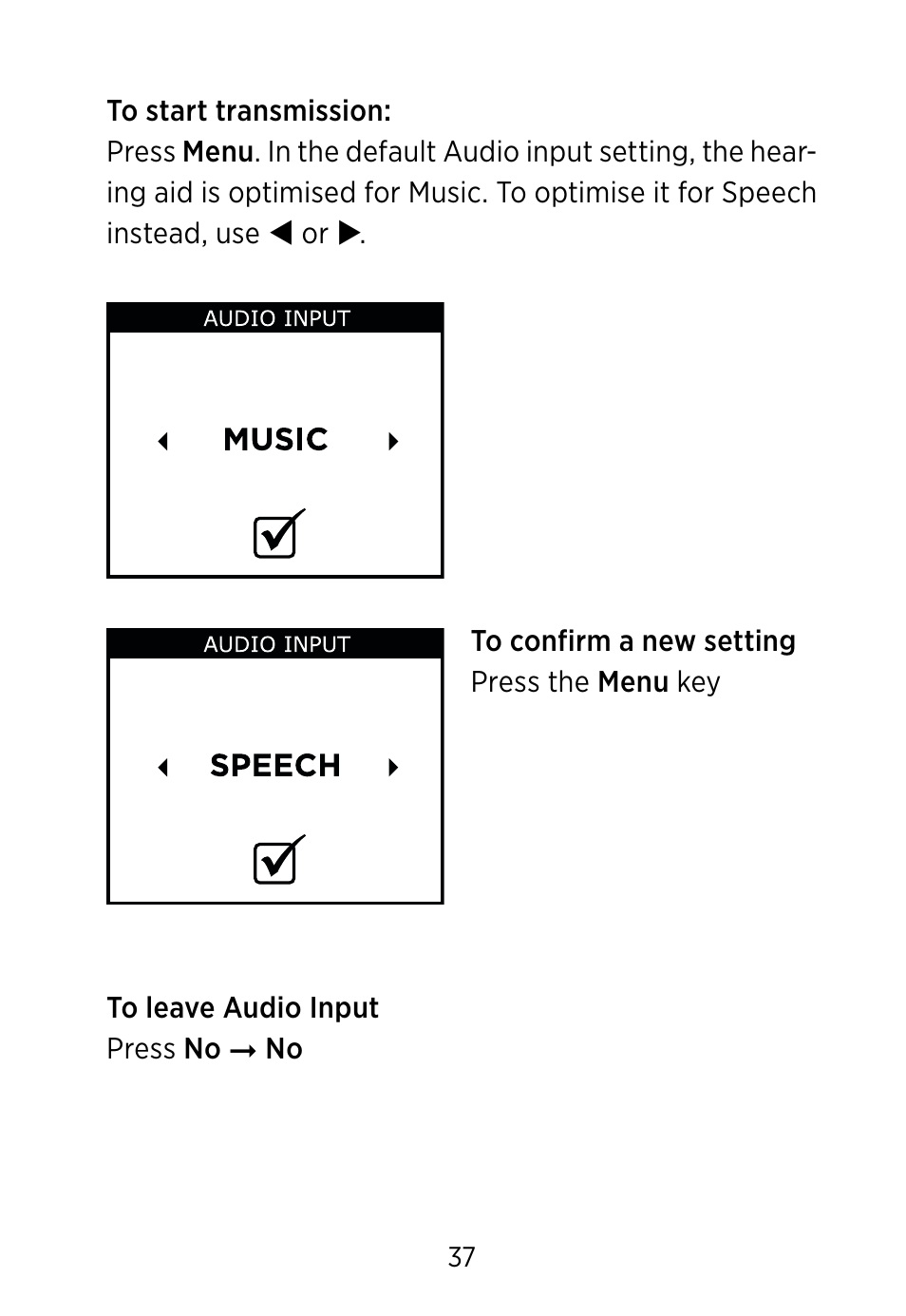 Widex M‑DEX User Manual | Page 37 / 64