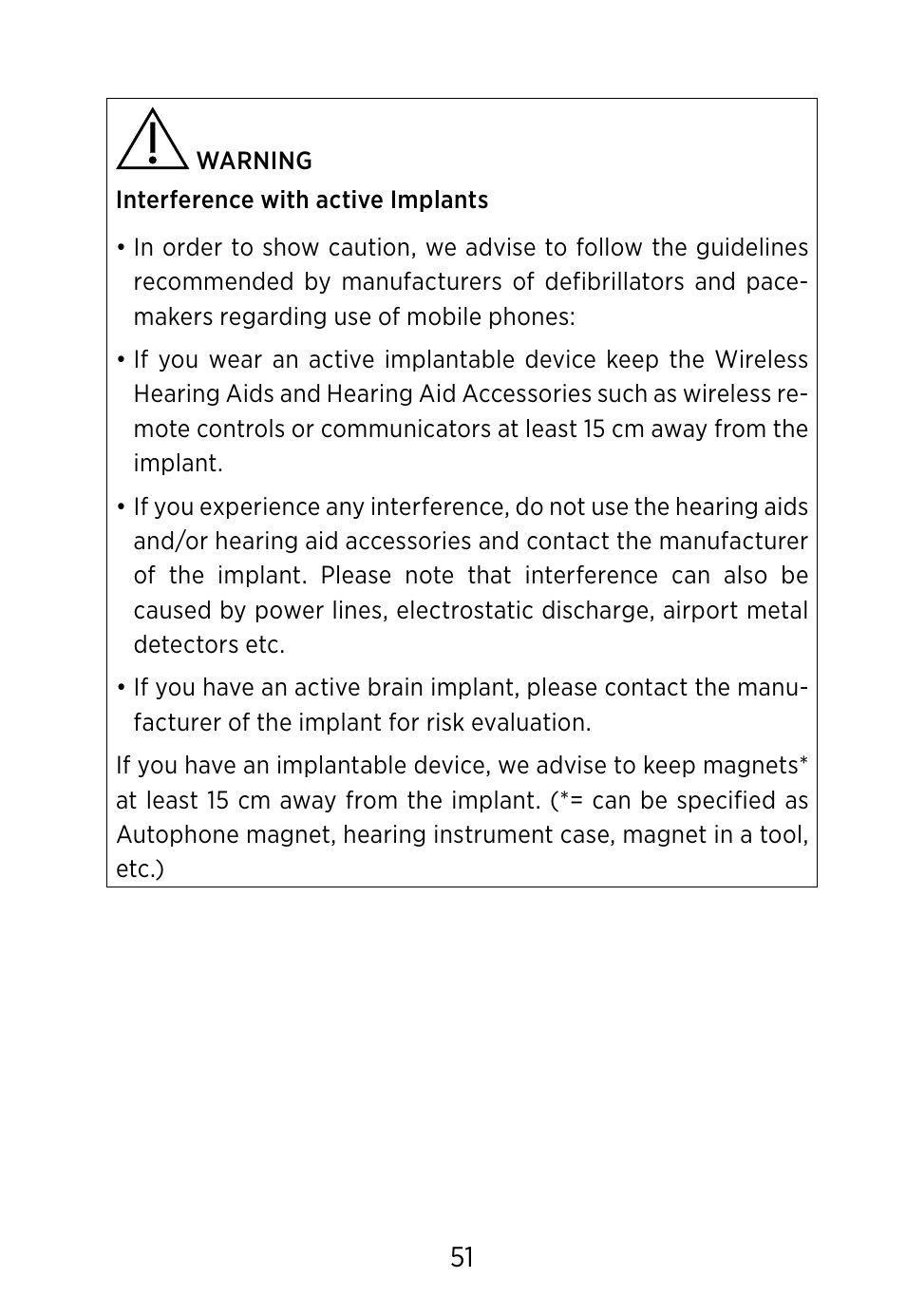 Widex M‑DEX User Manual | Page 51 / 64