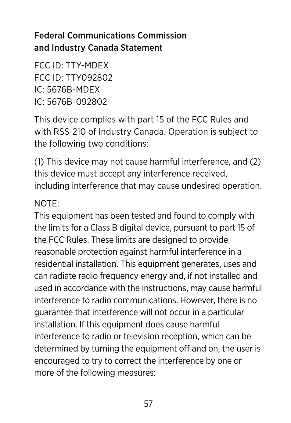Widex M‑DEX User Manual | Page 57 / 64