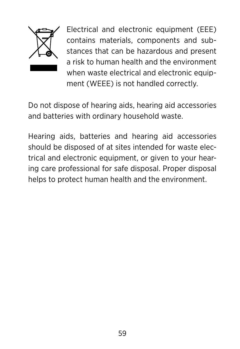 Widex M‑DEX User Manual | Page 59 / 64