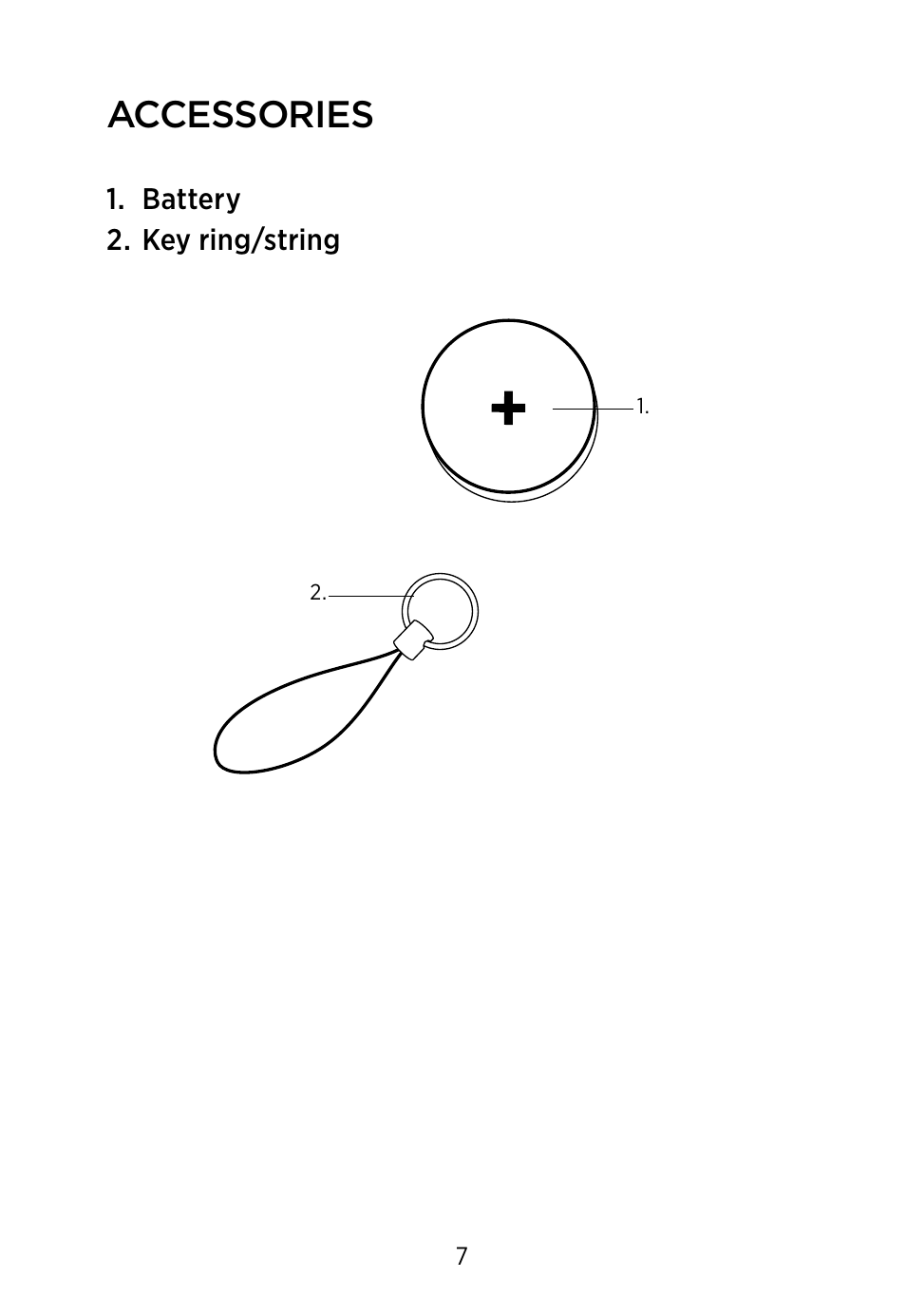 Accessories | Widex RC-Dex User Manual | Page 7 / 28