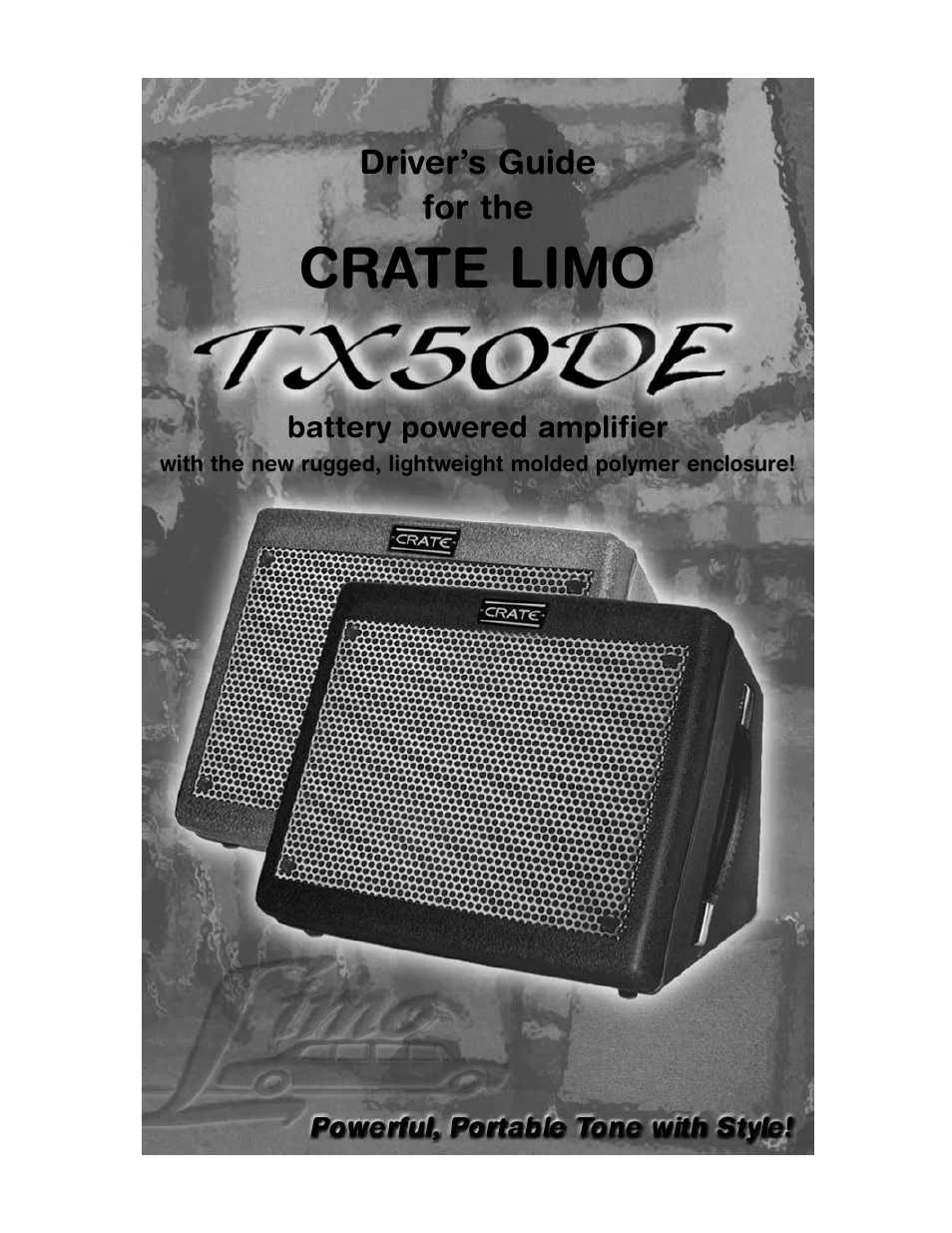 Crate Amplifiers TX50DE User Manual | 12 pages