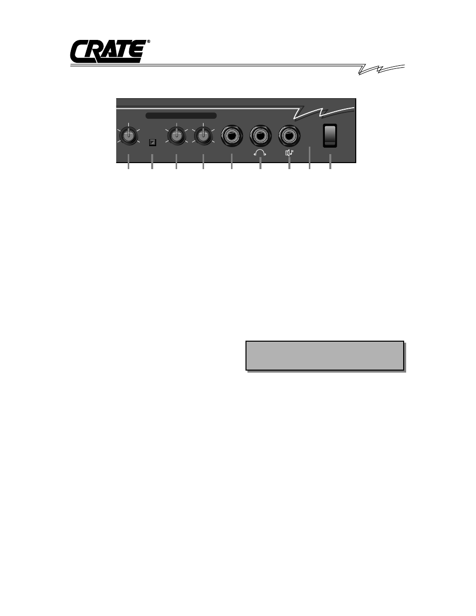 Gx-40m, Gx-40m amplifier | Crate Amplifiers GX-40M User Manual | Page 3 / 4