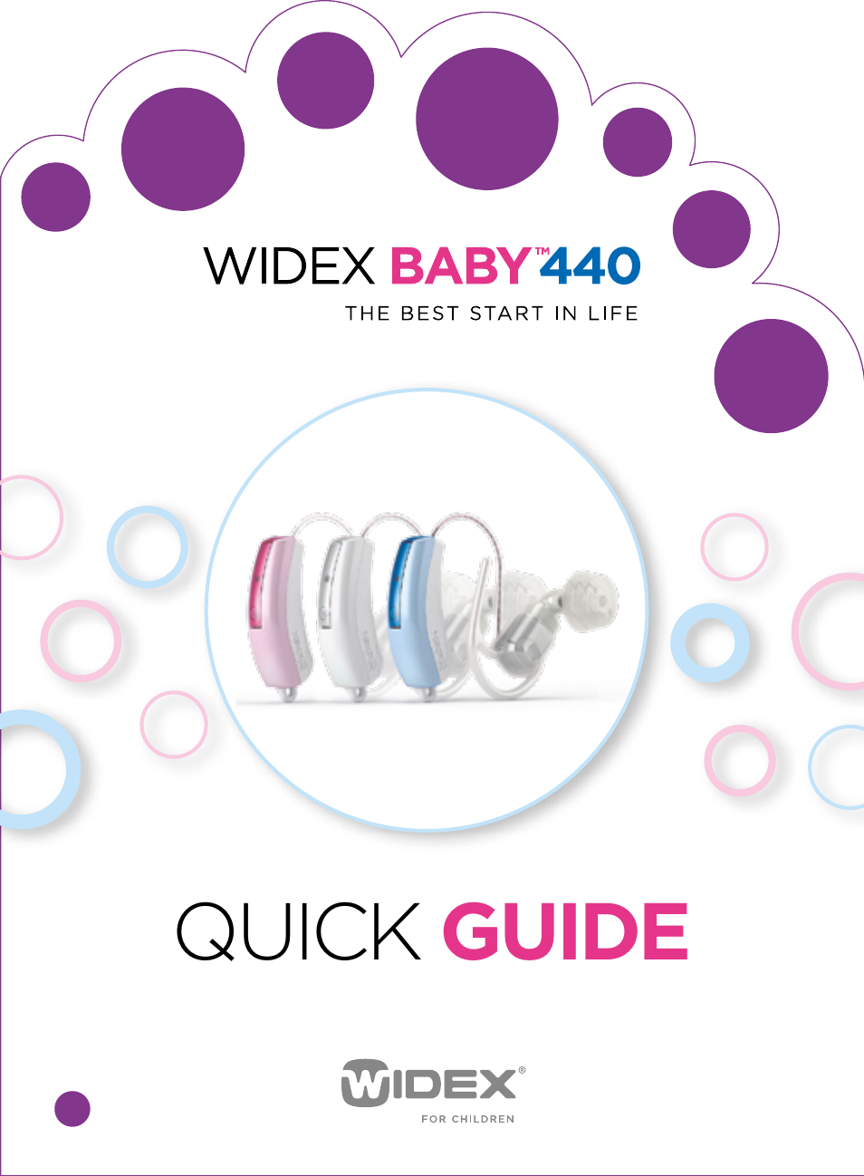 Widex BABY440 User Manual | 15 pages