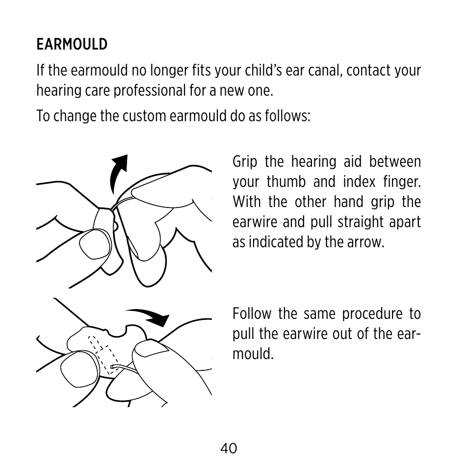 Widex BB4 User Manual | Page 40 / 60