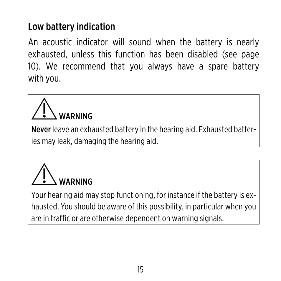 Widex D-XP User Manual | Page 15 / 80