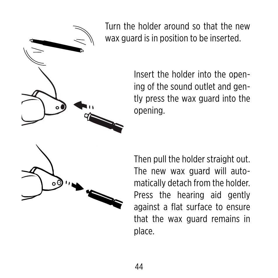 Widex D-XP User Manual | Page 44 / 80