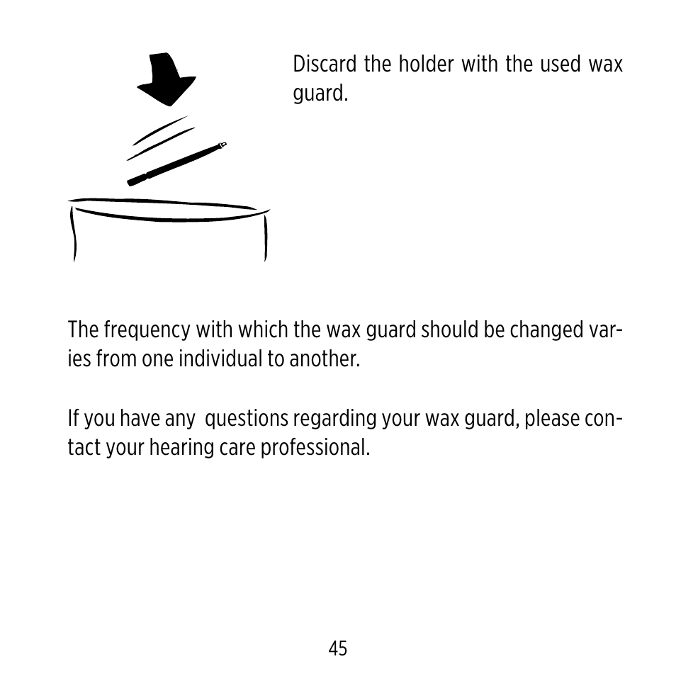 Widex D-XP User Manual | Page 45 / 80