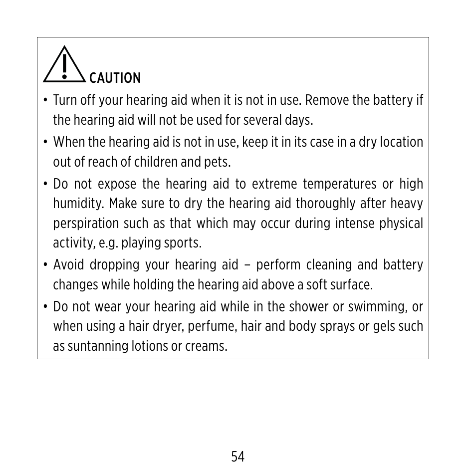 Widex D-XP User Manual | Page 54 / 80