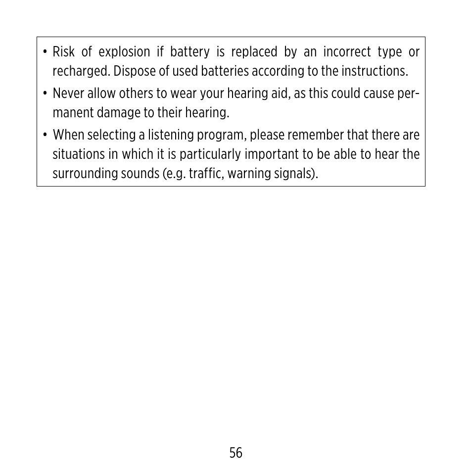 Widex D-XP User Manual | Page 56 / 80