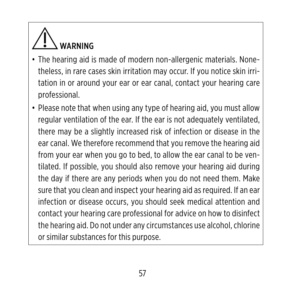 Widex D-XP User Manual | Page 57 / 80