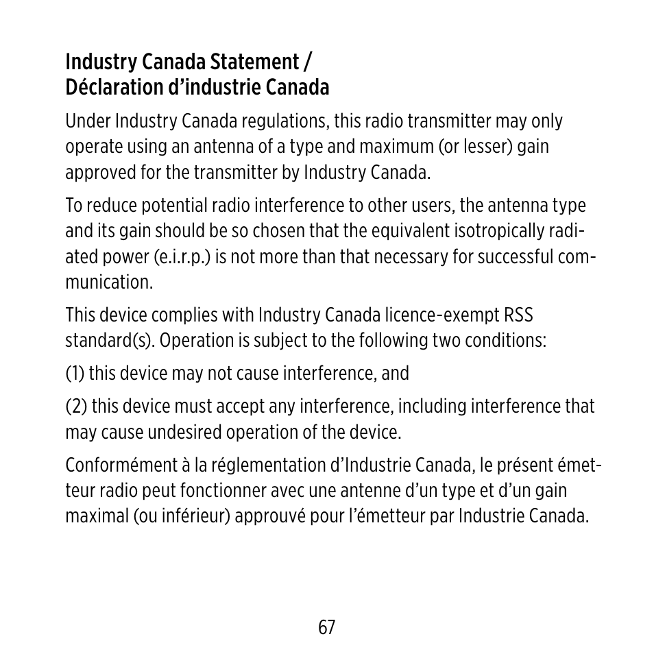 Widex D-XP User Manual | Page 67 / 80