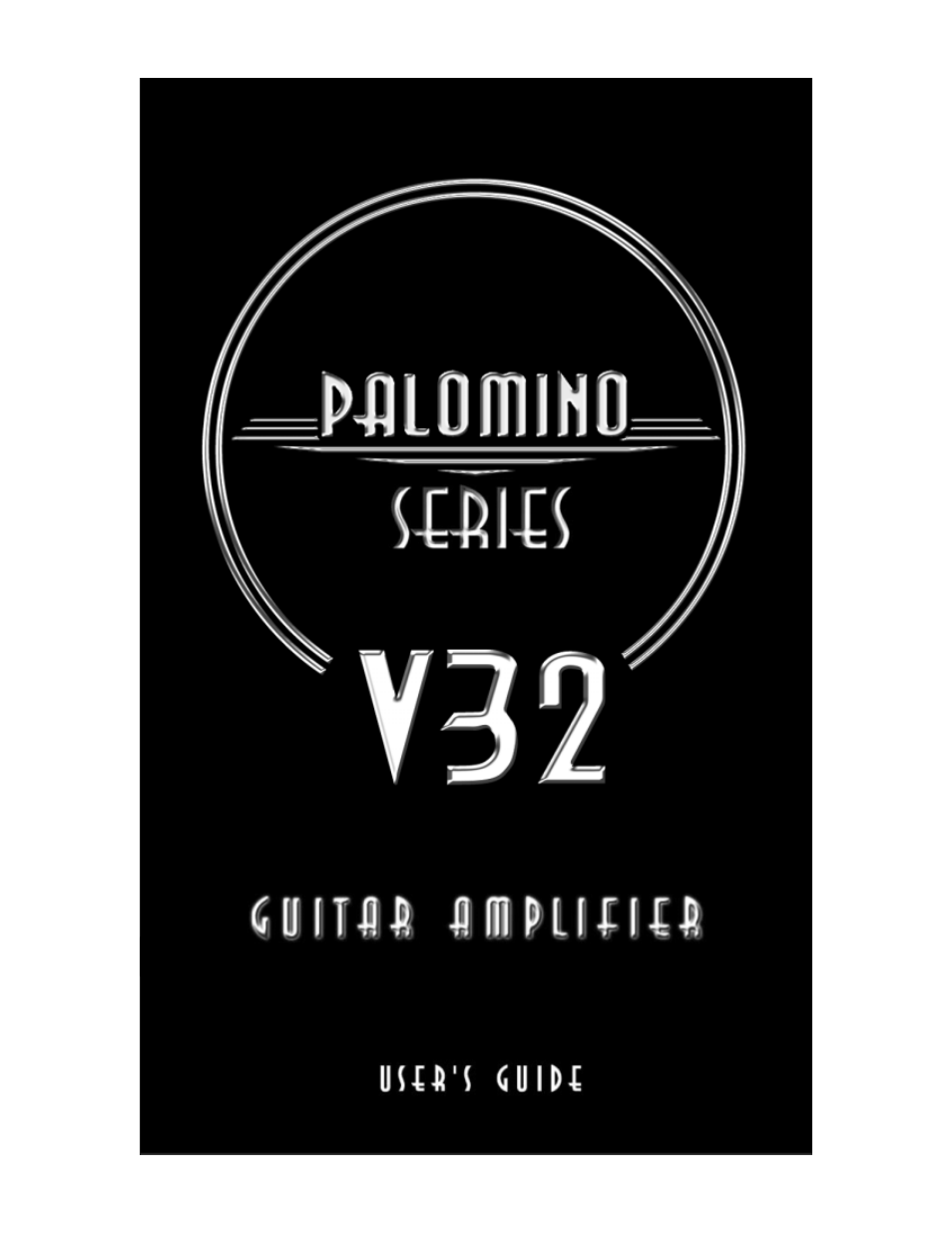 Crate Amplifiers PALOMINO V32 User Manual | 12 pages
