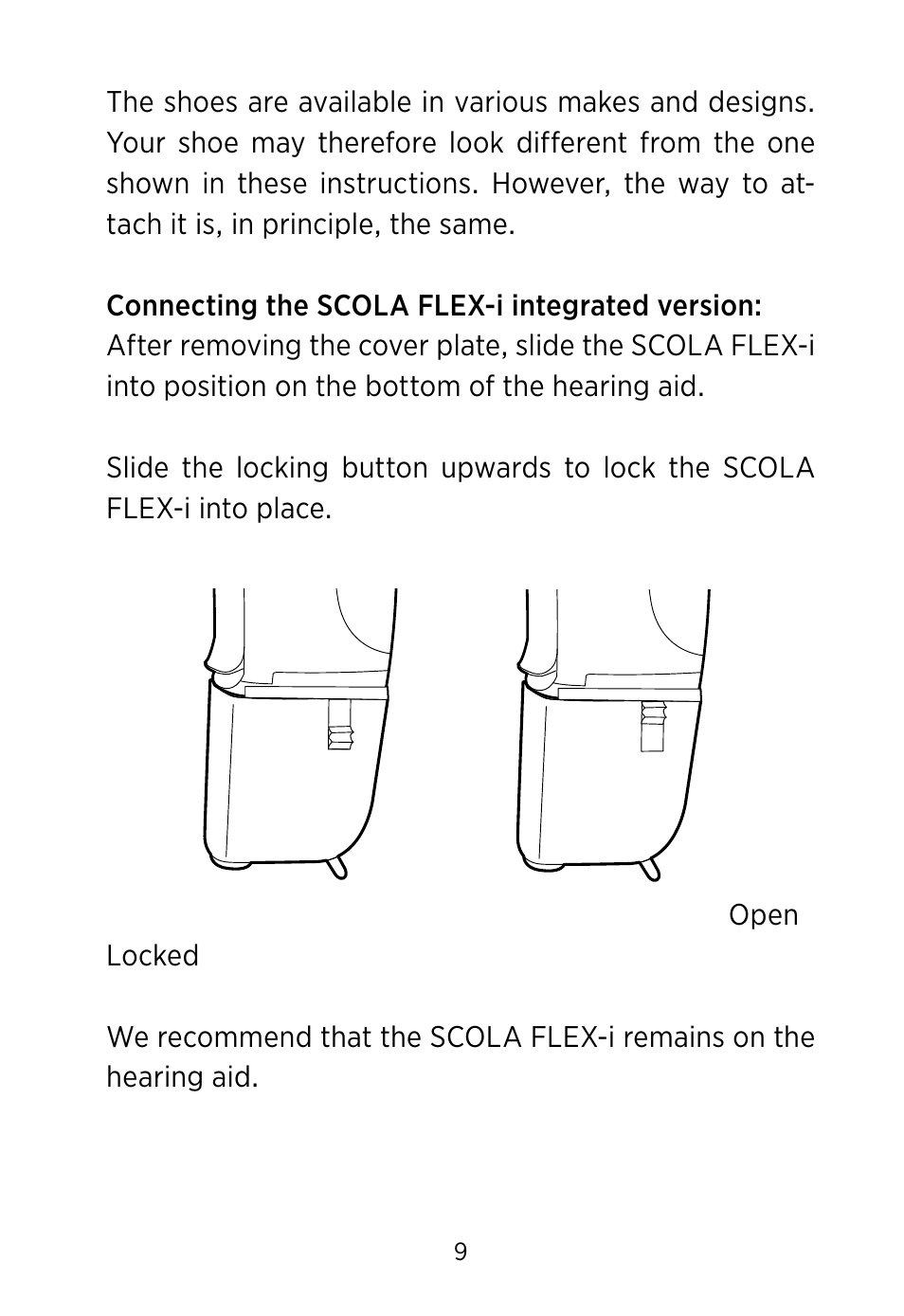 Widex SCOLA FLEX User Manual | Page 9 / 36