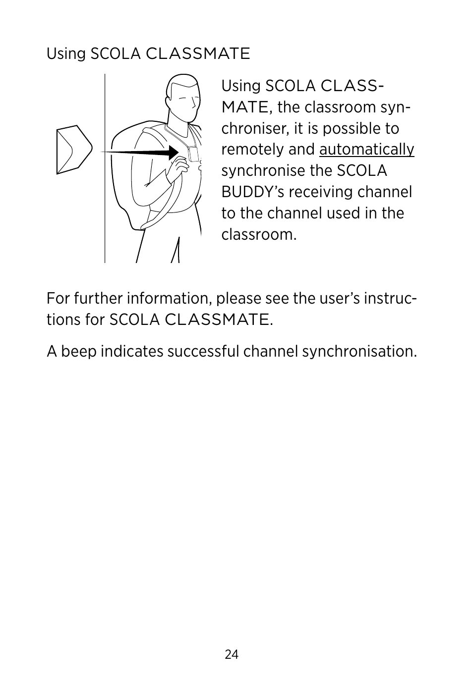 Widex SCOLA Buddy User Manual | Page 24 / 48