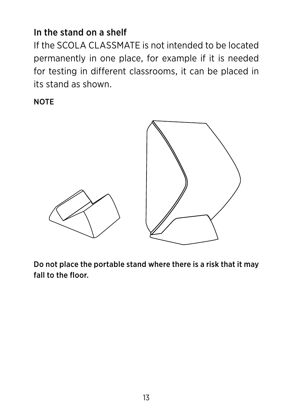 Widex SCOLA Classmate User Manual | Page 13 / 32