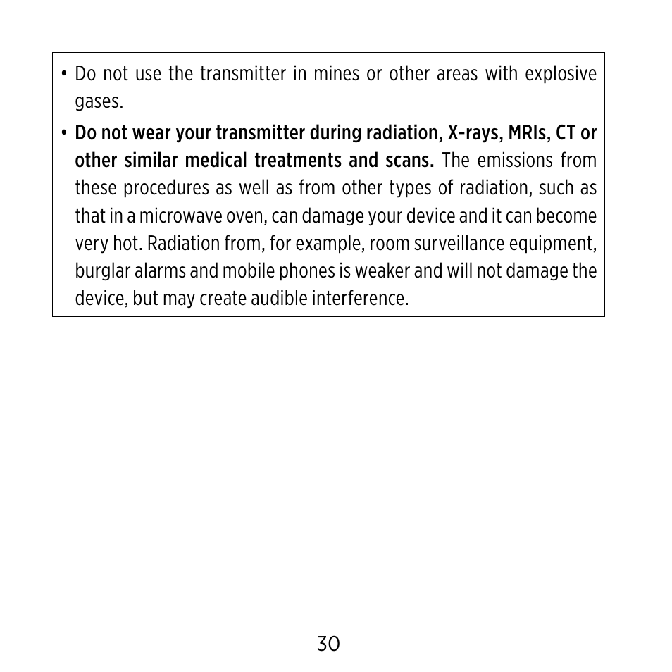 Widex CROS-FS User Manual | Page 30 / 48