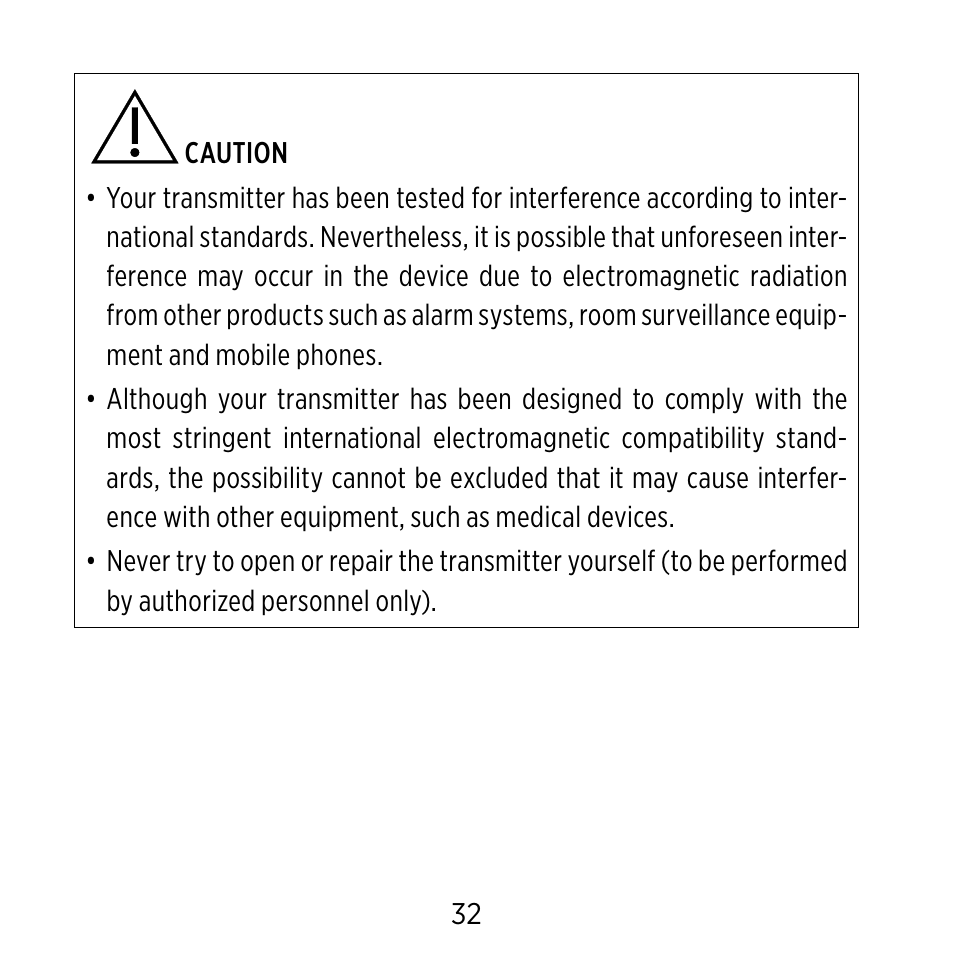 Widex CROS-FS User Manual | Page 32 / 48