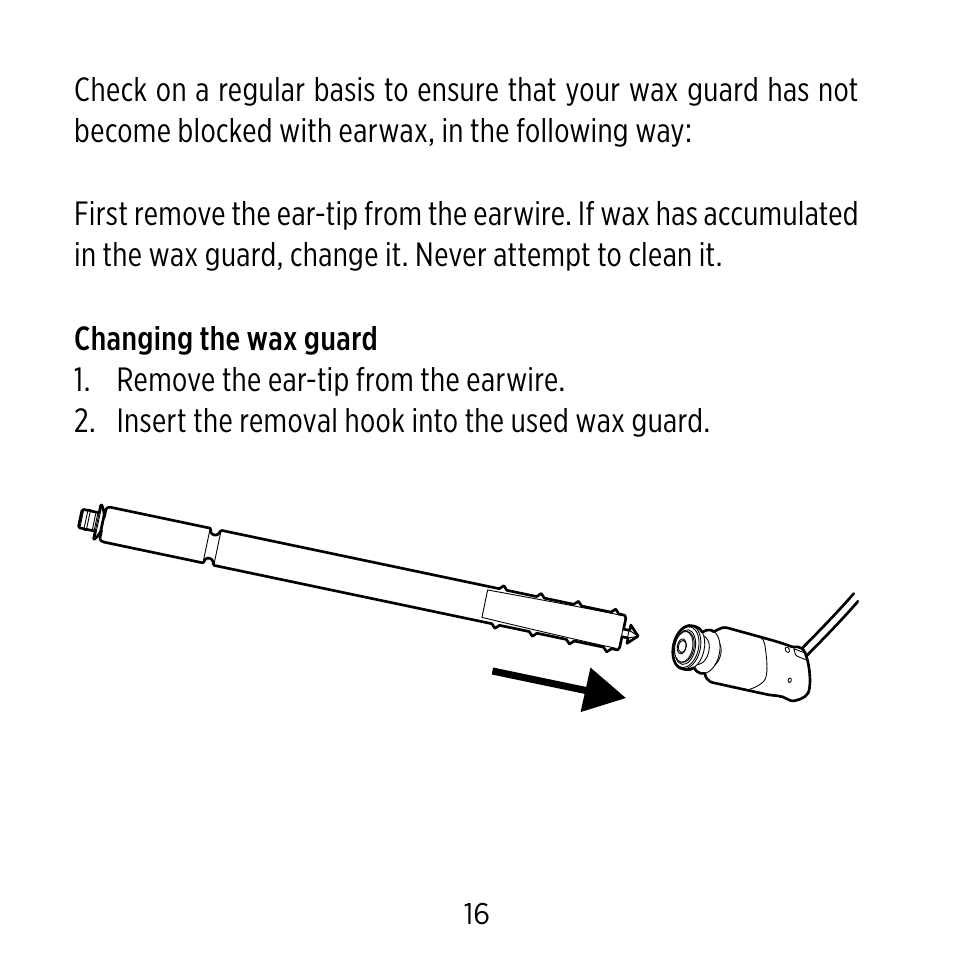 Widex Ear-sets for BTE User Manual | Page 16 / 84
