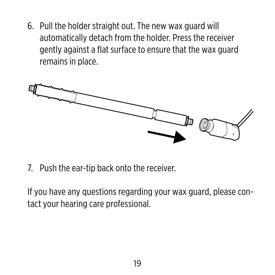 Widex Ear-sets for BTE User Manual | Page 19 / 84