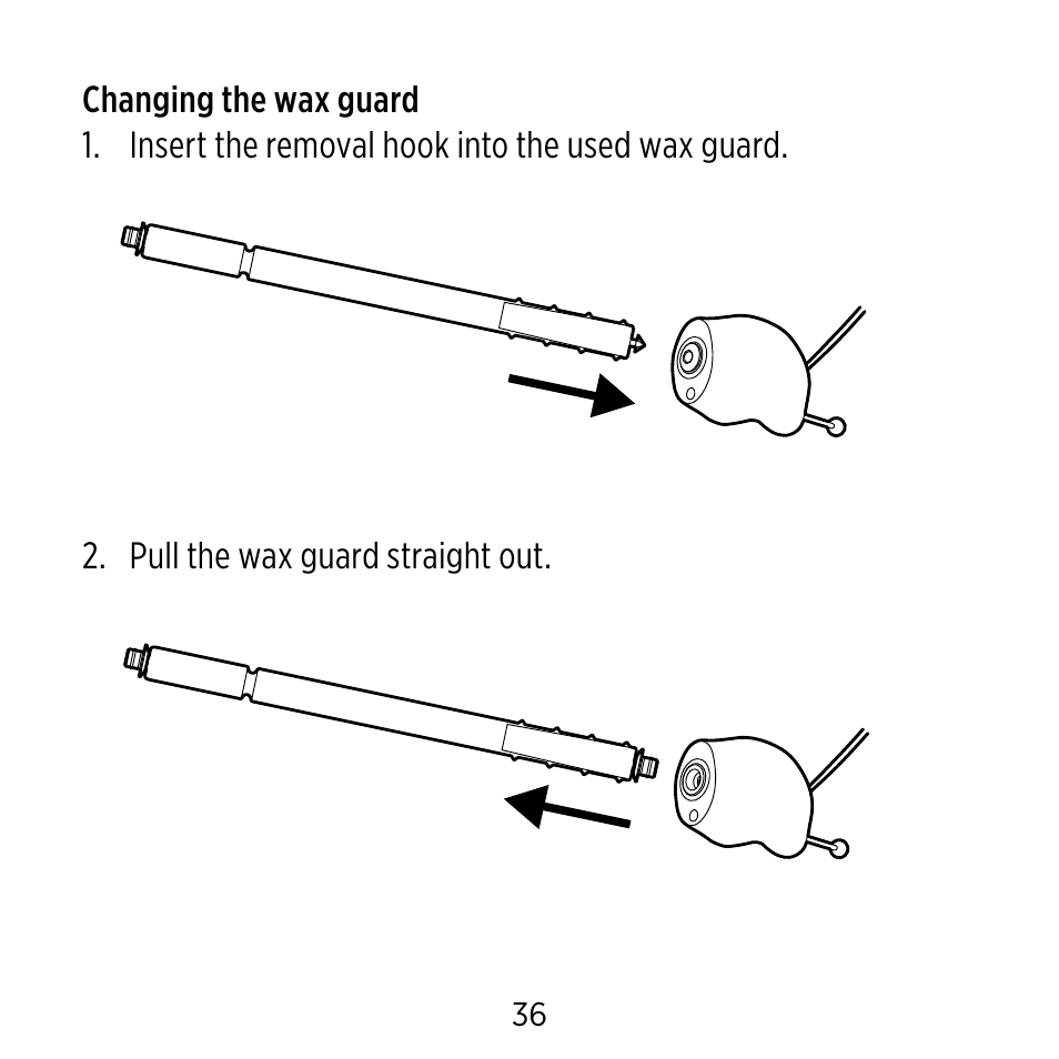 Widex Ear-sets for BTE User Manual | Page 36 / 84