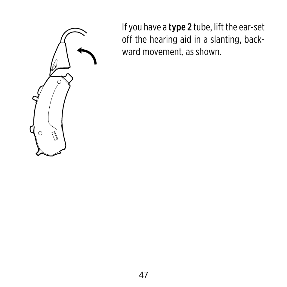 Widex Ear-sets for BTE User Manual | Page 47 / 84