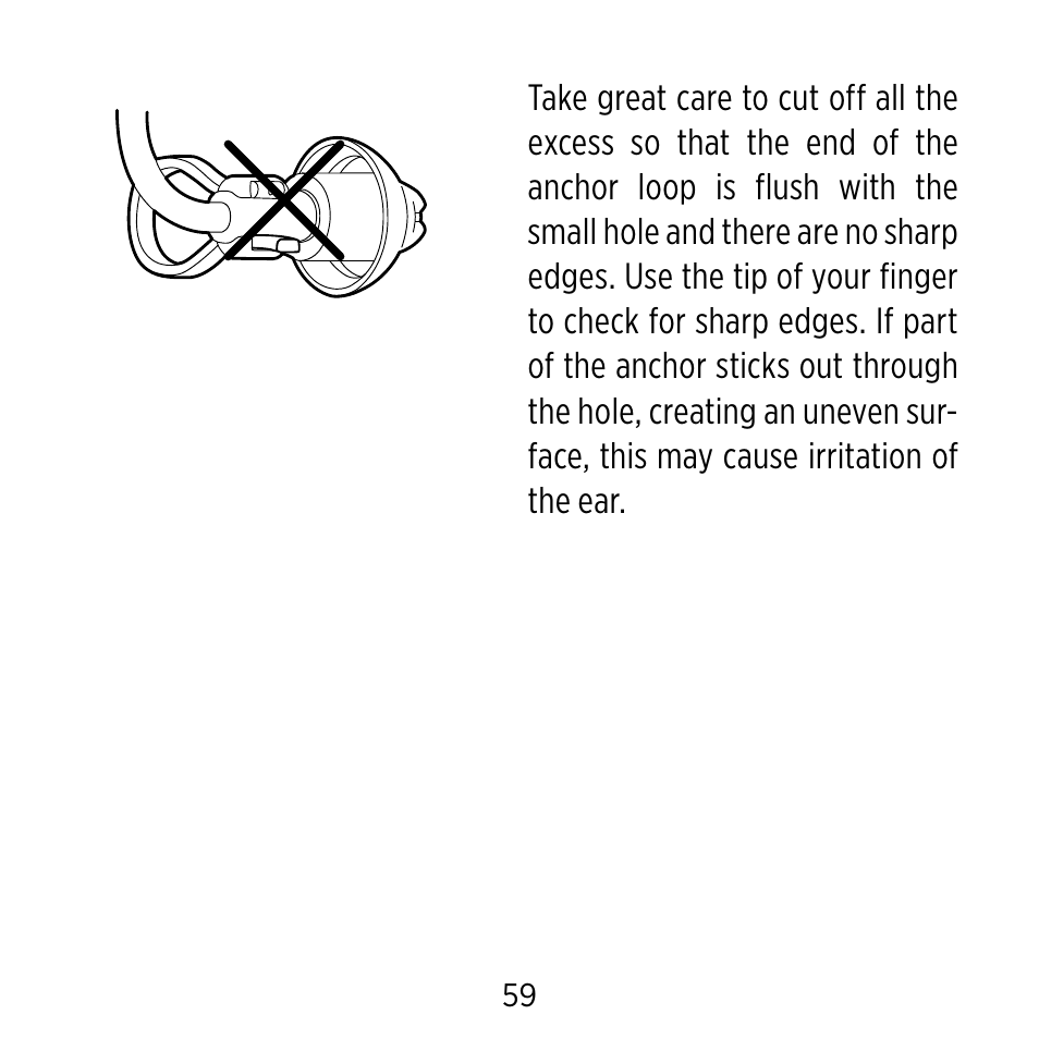 Widex Ear-sets for BTE User Manual | Page 59 / 84