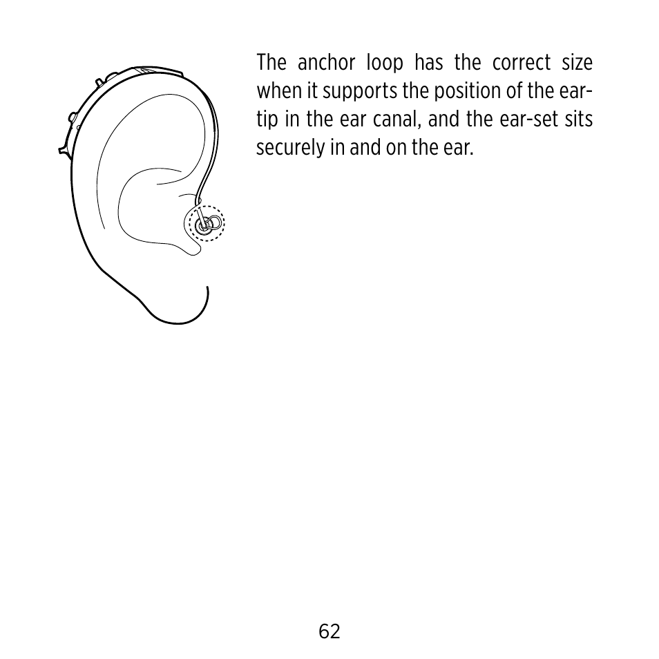 Widex Ear-sets for BTE User Manual | Page 62 / 84