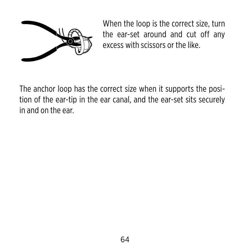 Widex Ear-sets for BTE User Manual | Page 64 / 84