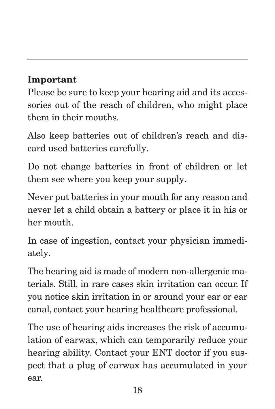 Widex P38 User Manual | Page 18 / 32