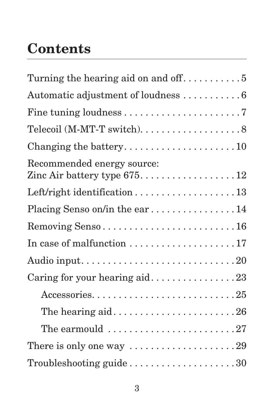 Widex P38 User Manual | Page 3 / 32