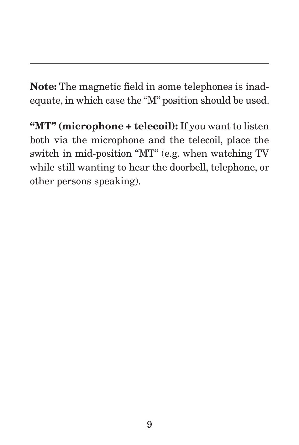 Widex P38 User Manual | Page 9 / 32