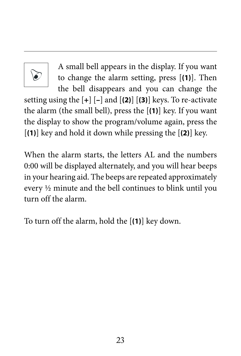 Widex RC4-1 User Manual | Page 23 / 36