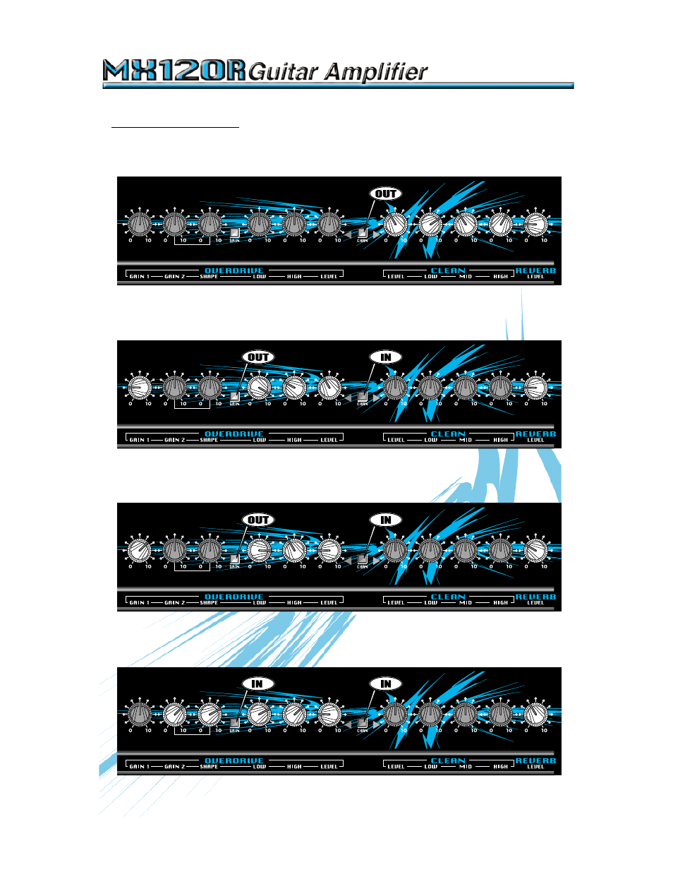 Crate Amplifiers MX120R User Manual | Page 6 / 8