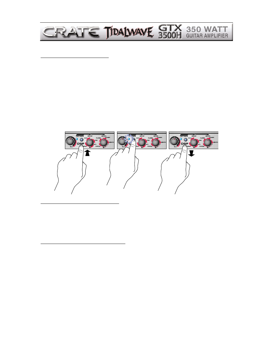 Crate Amplifiers GTX3500H User Manual | Page 8 / 16