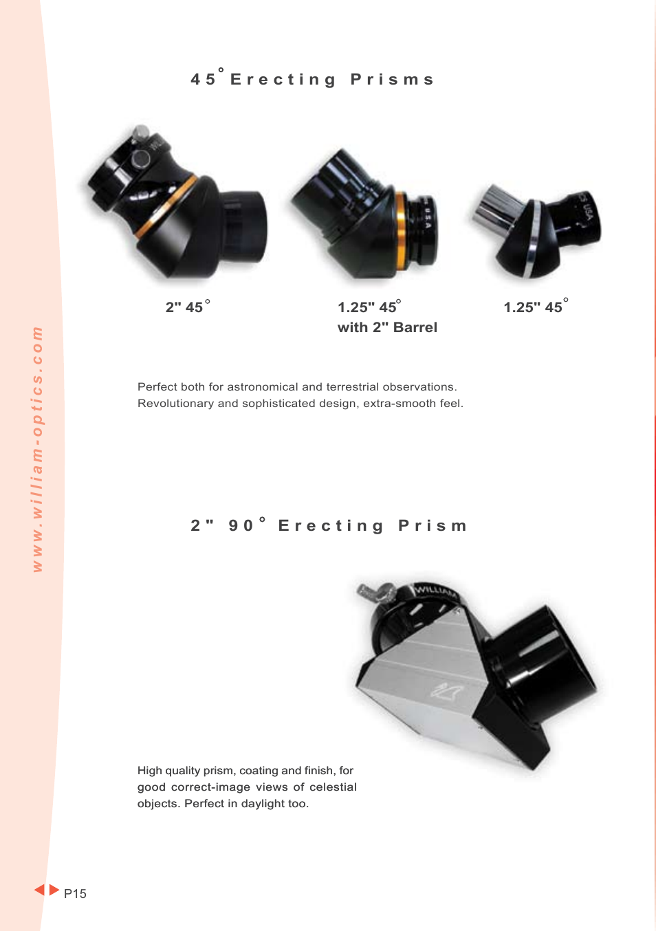 William Optics FluoroStar 110 User Manual | Page 18 / 20