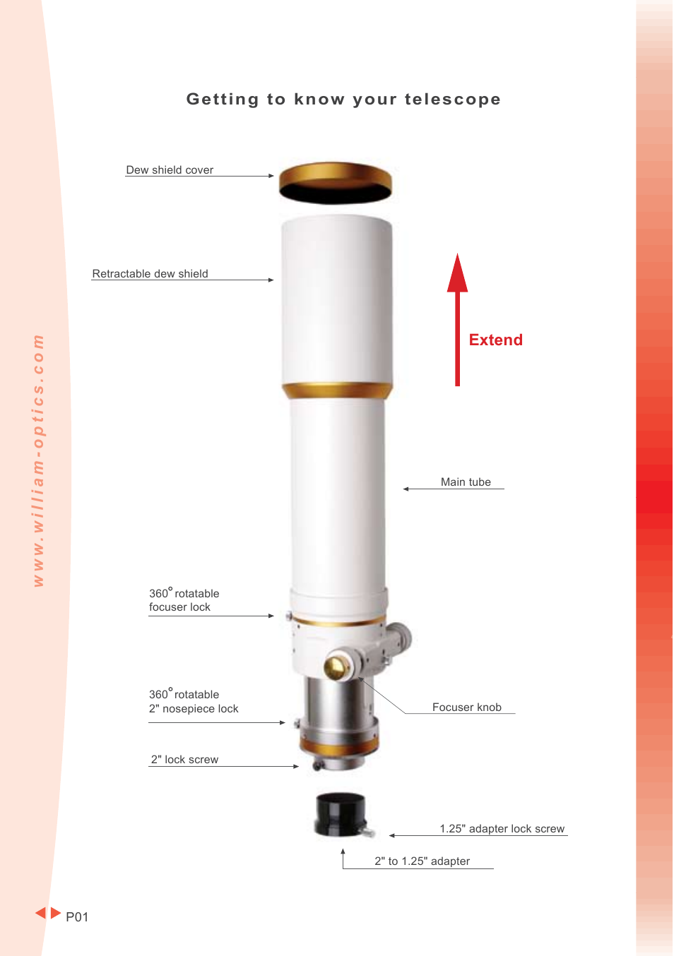 William Optics FluoroStar 110 User Manual | Page 4 / 20