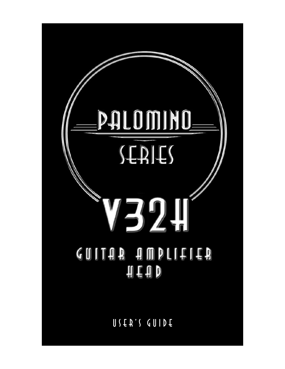 Crate Amplifiers PALOMINO V32H User Manual | 12 pages