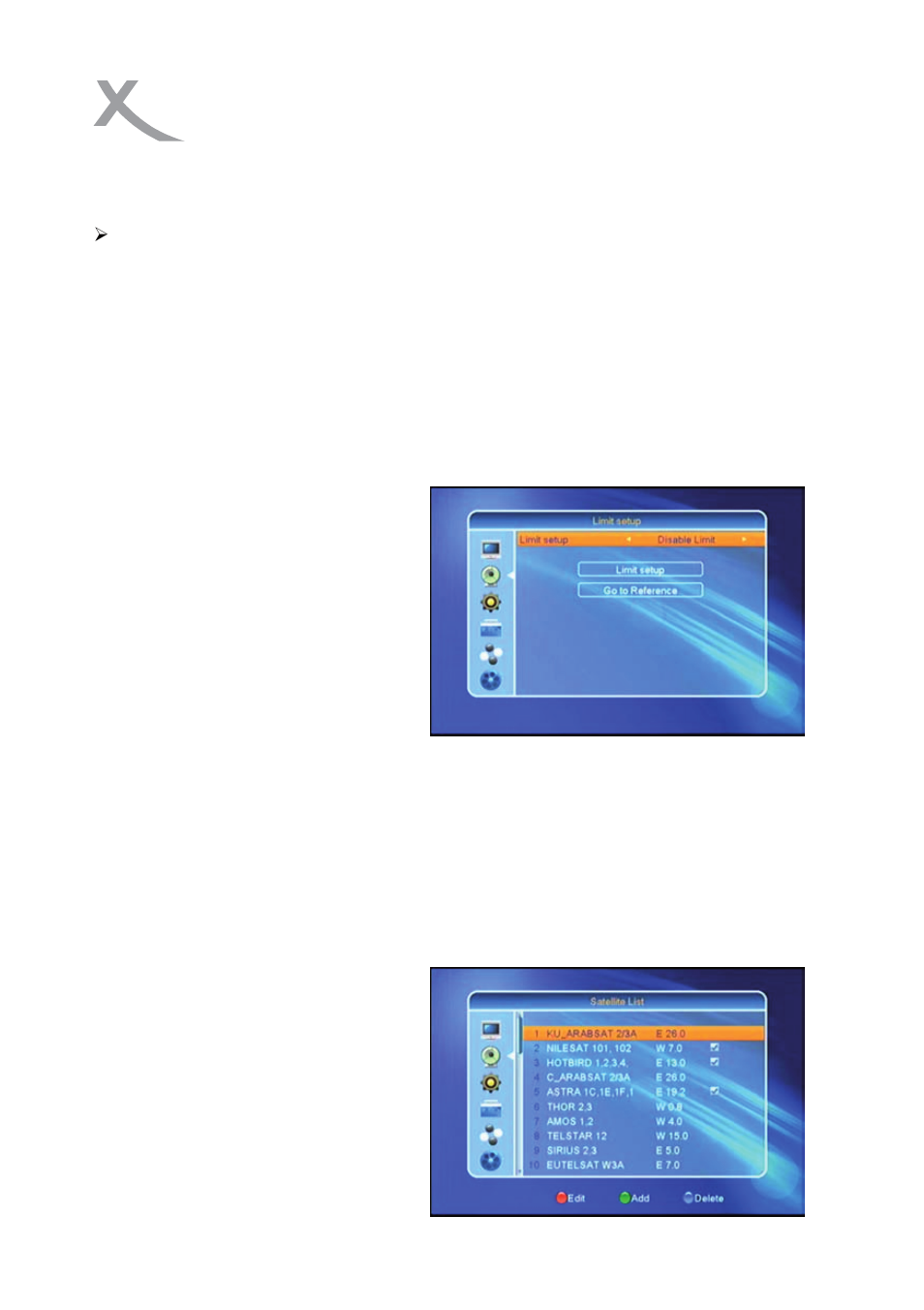 Xoro HRS 8540 User Manual | Page 13 / 33