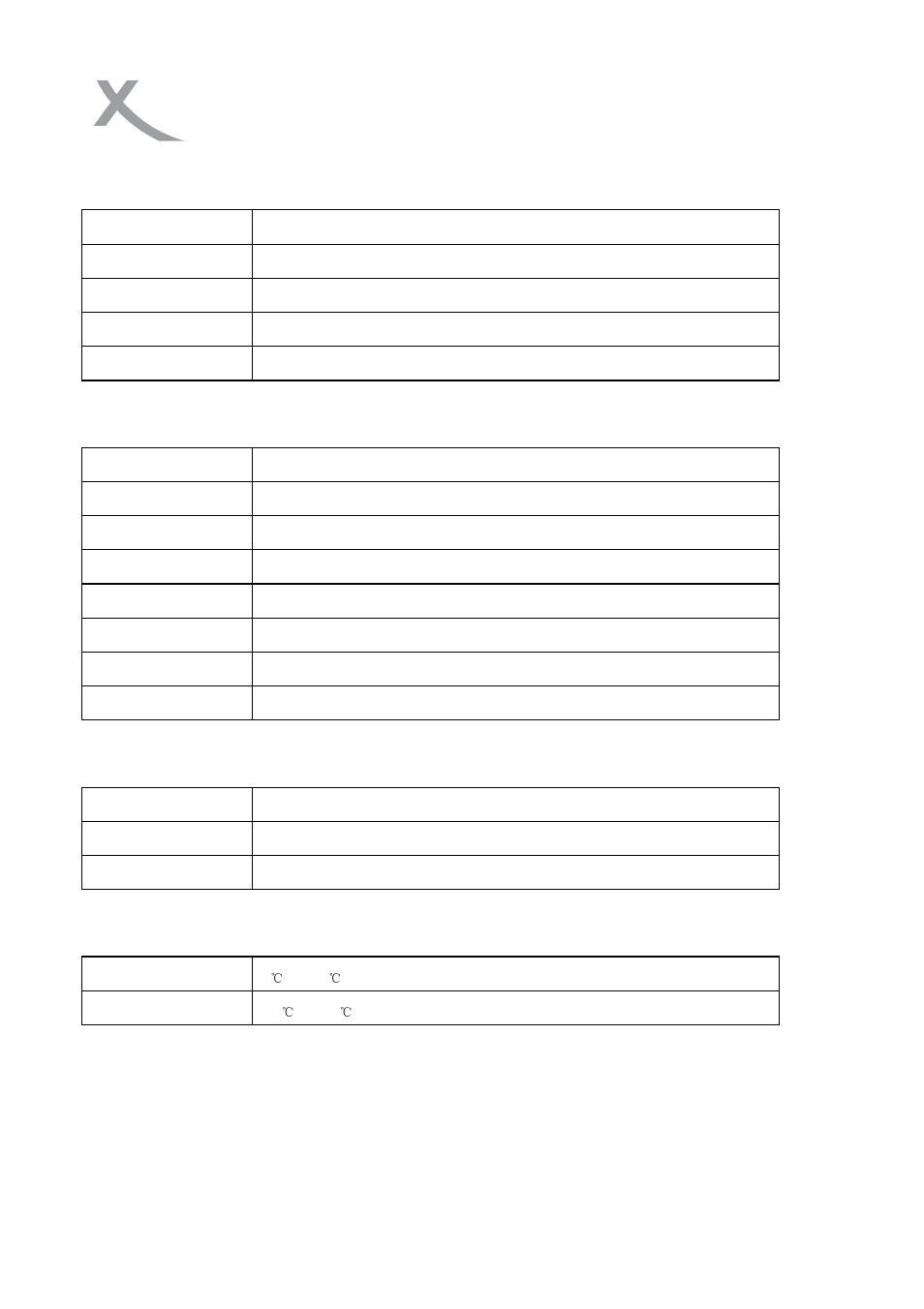 2 technical specification tuner, Mpeg, Power supply | Physical specification | Xoro HRS 8540 User Manual | Page 32 / 33