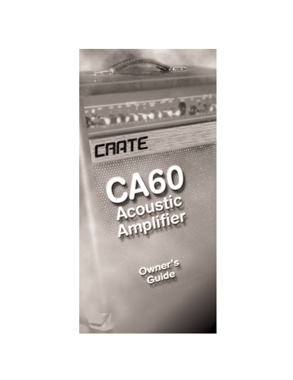 Crate Amplifiers CA60 User Manual | 6 pages
