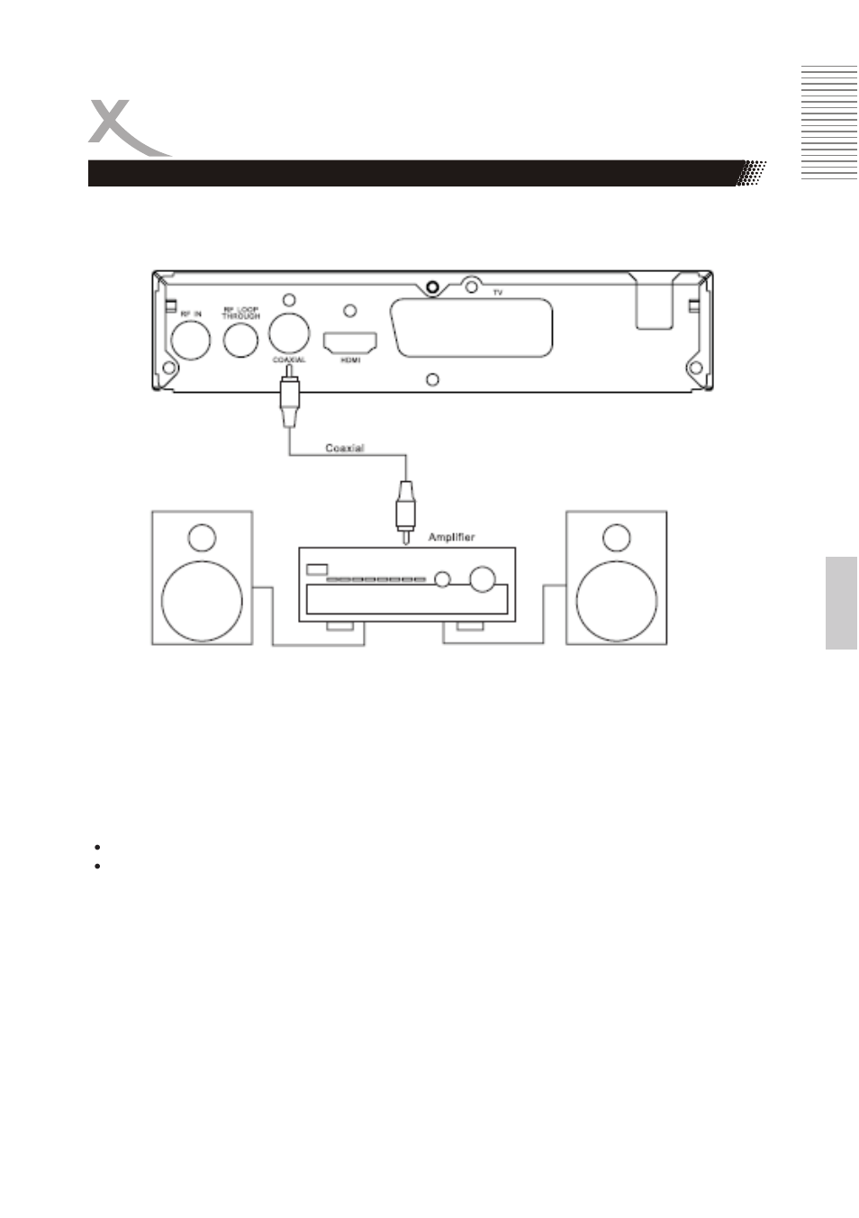 Connectique | Xoro HRT 7522 SET Bedienungsanleitung User Manual | Page 81 / 104