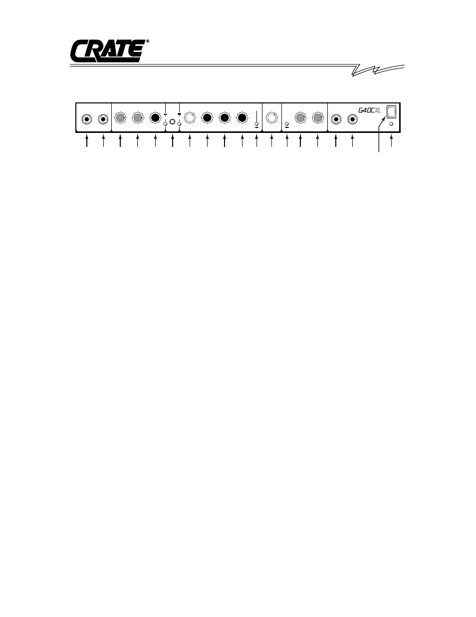 G40cxl amplifier | Crate Amplifiers G40CXL User Manual | Page 2 / 4