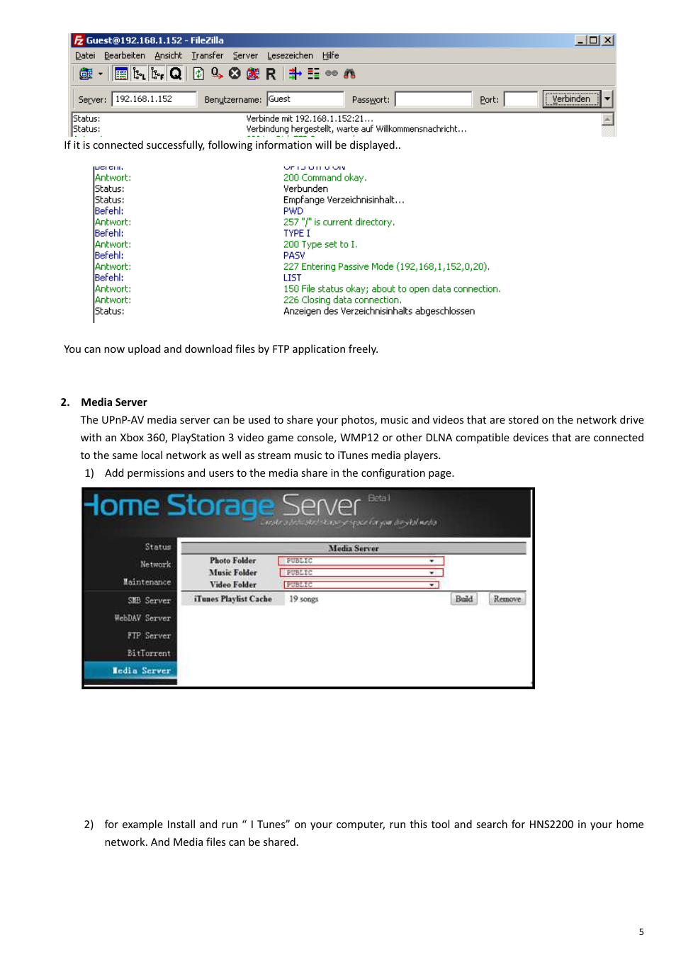 Xoro HNS 2200 User Manual | Page 5 / 8