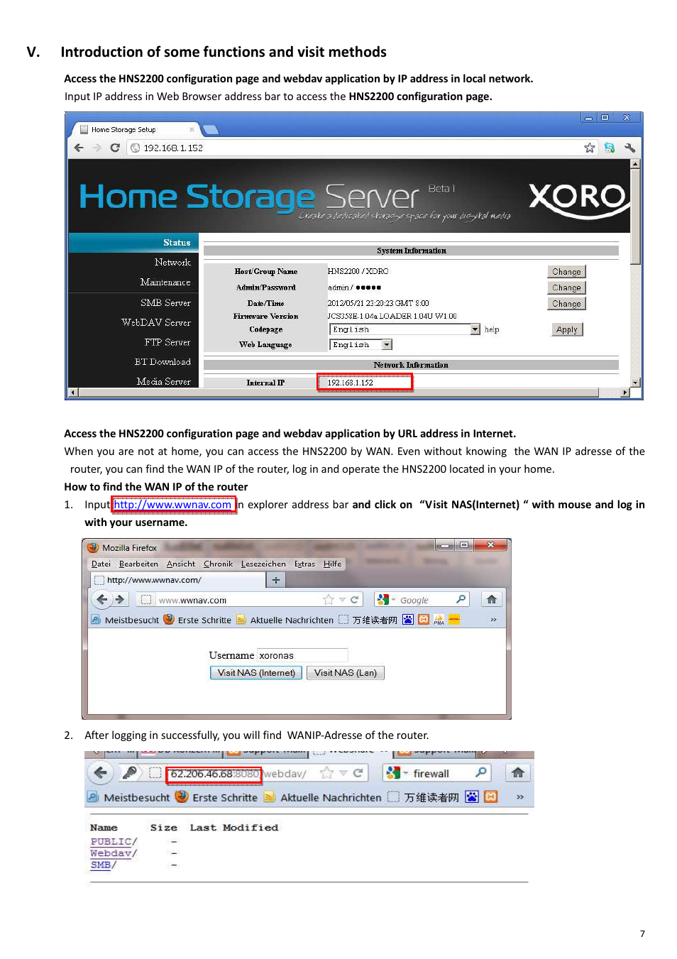 Xoro HNS 2200 User Manual | Page 7 / 8